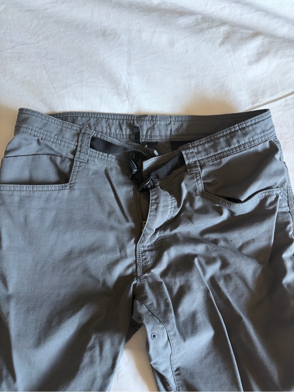 Prana Men's Gray Stretch Pants
